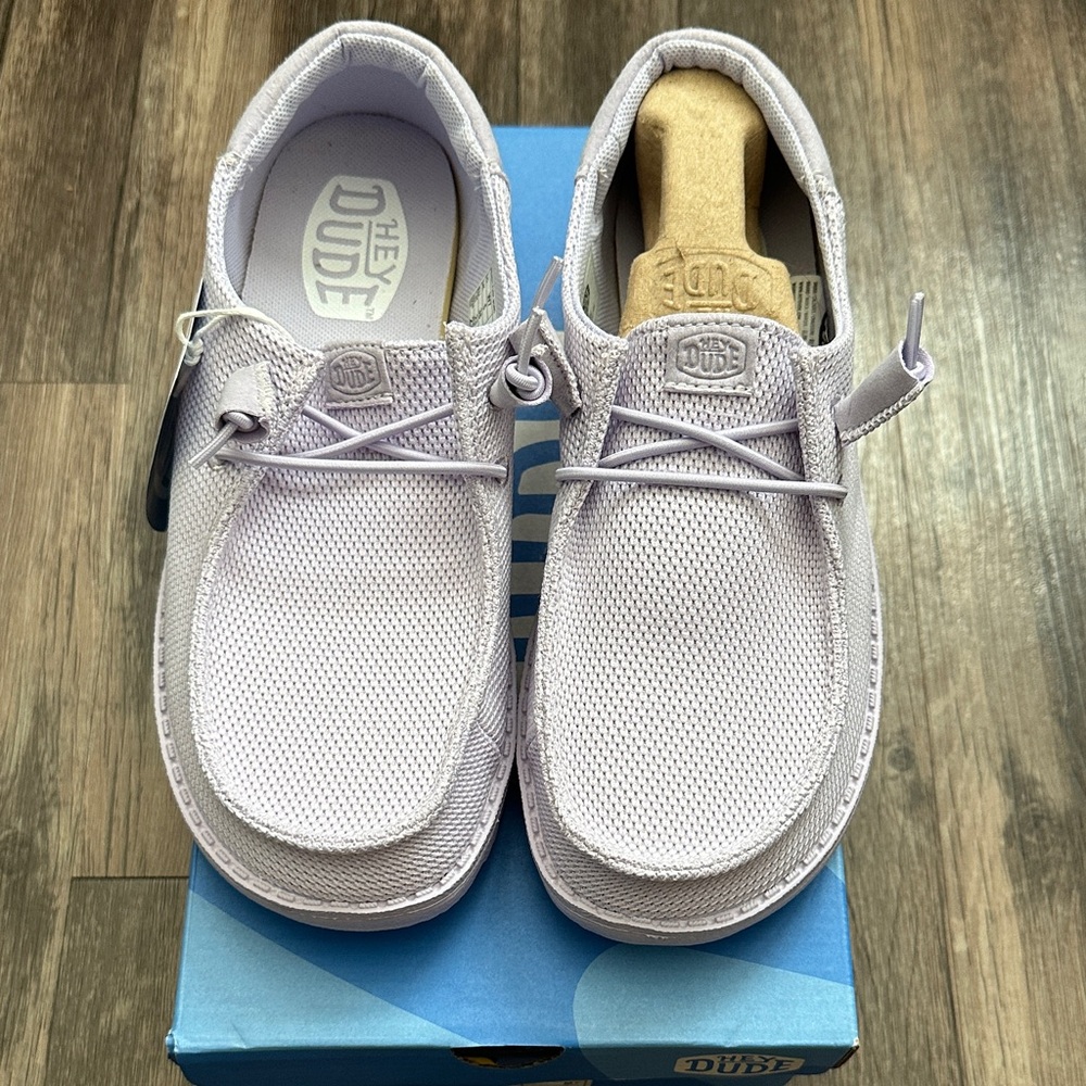 Hey Dude Lavender Slip-On Shoes